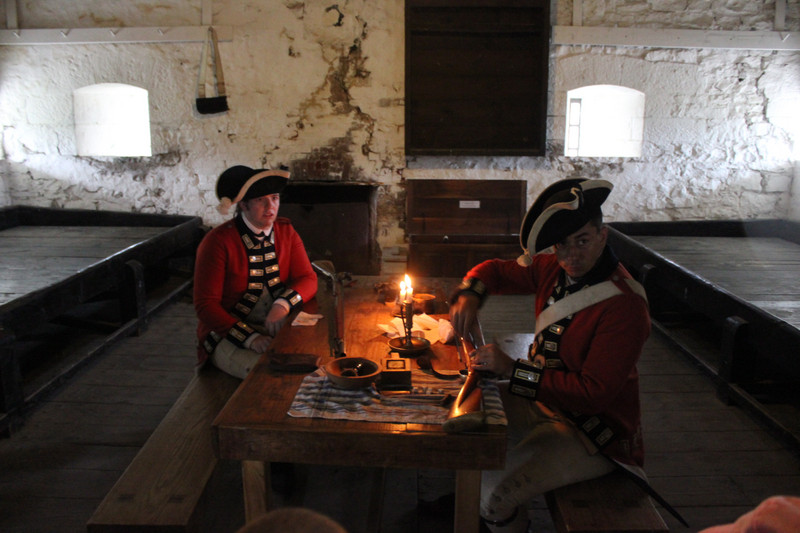 Fort Niagara - Soldiers In the Barracks