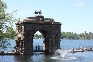 Boldt Castle - Stag Arch