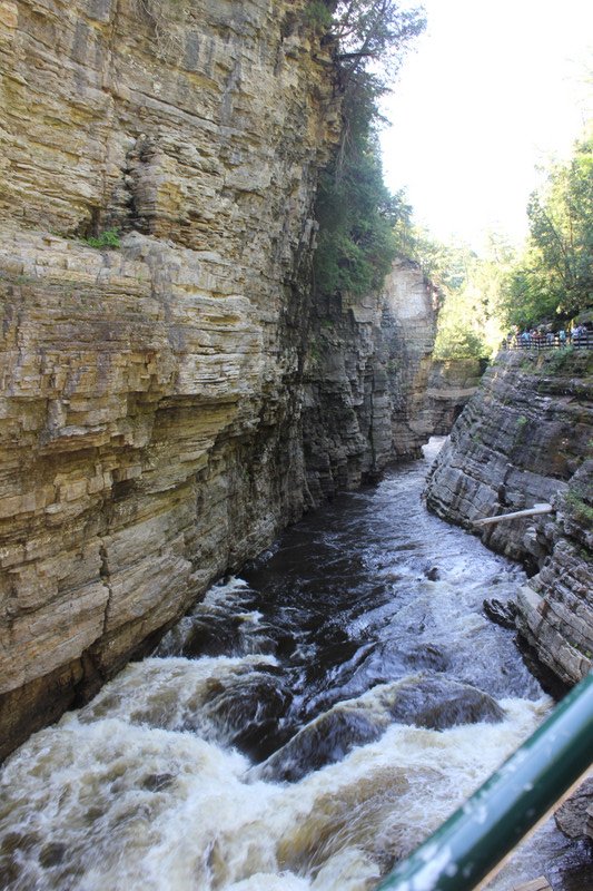 Ausable Chasm - Looking Down The Gorge