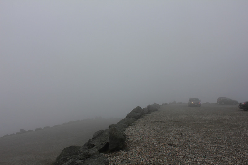 Mt Washington - The Clouds Roll In At The Summit