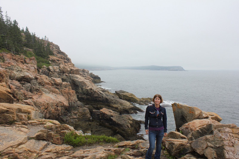 Acadia National Park - Jody At Otter Point
