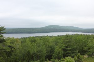 Cadillac Mountain - View From Scenic Overlook