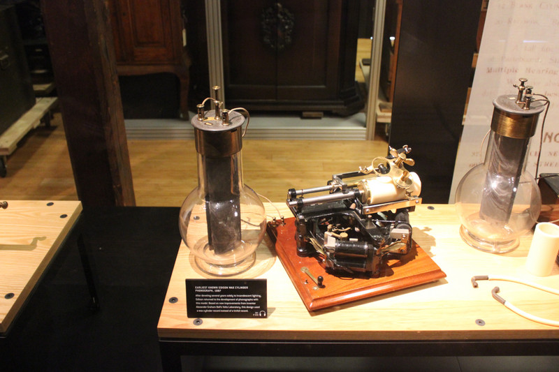 Thomas Edison Park - First Wax Phonograph