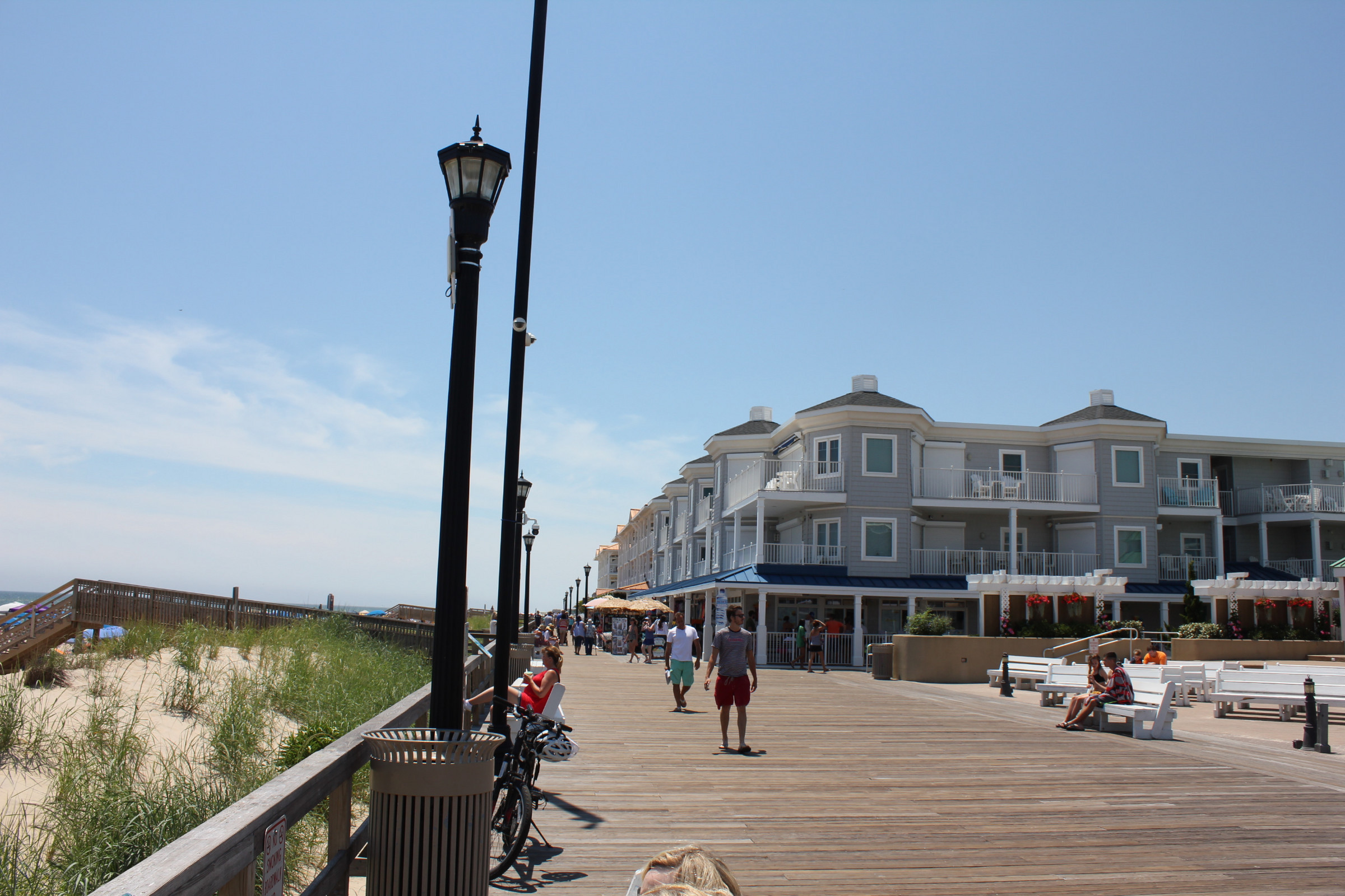 Bethany Beach Boardwalk Looking Left Photo   9468619 Bethany Beach  Boardwalk Looking Left 0 