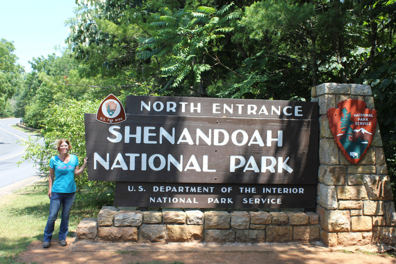 Shenandoah - Jody at Entrance