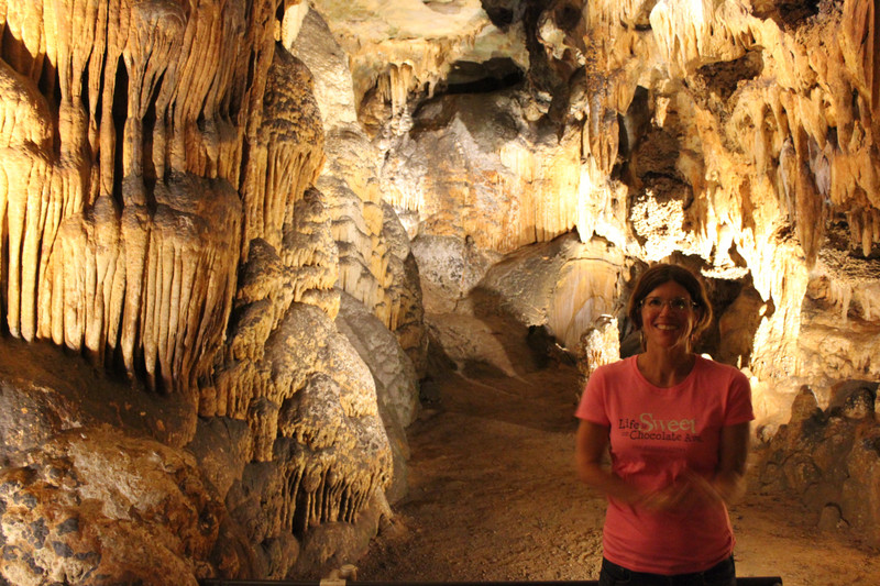 Luray Caverns - Jody at Formations