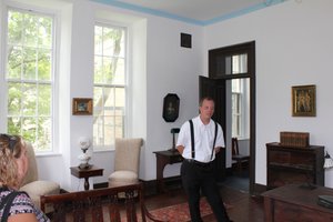 Lunatic Asylum - Tourguide In Superintendents Office