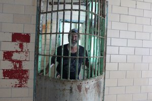 Lunatic Asylum - Rick in Guard Station