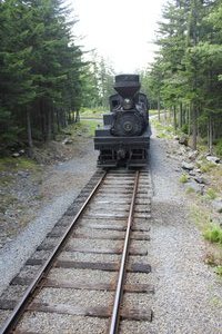Cass Scenic Railway - Engine Pulls Away