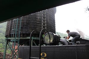 Cass Scenic Railway - Fill From Water Tower