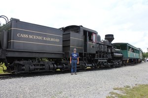 Cass Scenic Railway - Rick At Shay Locomotive