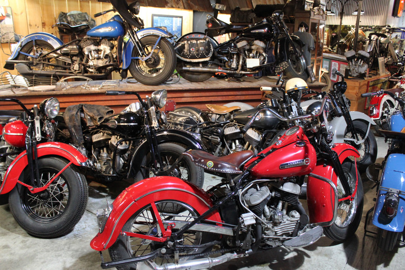 Wheels Through Time - Old Harleys