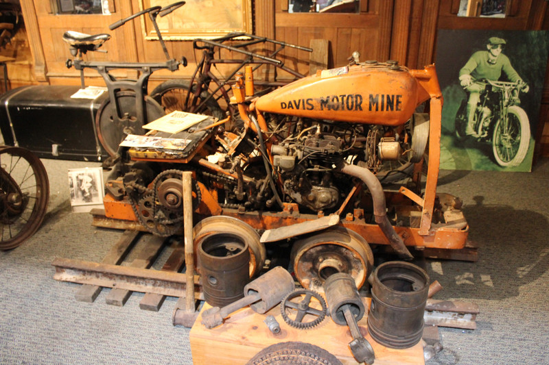 Wheels Through Time - Harley Mining Cart