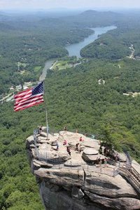Chimney Rock - View From Exclamation Point