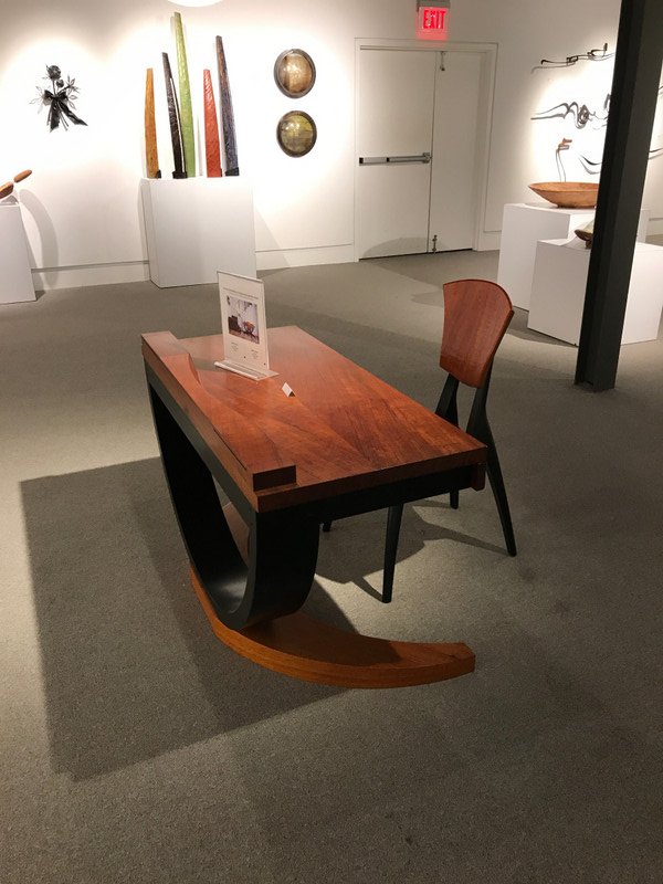 Asheville - Wood Desk & Chair