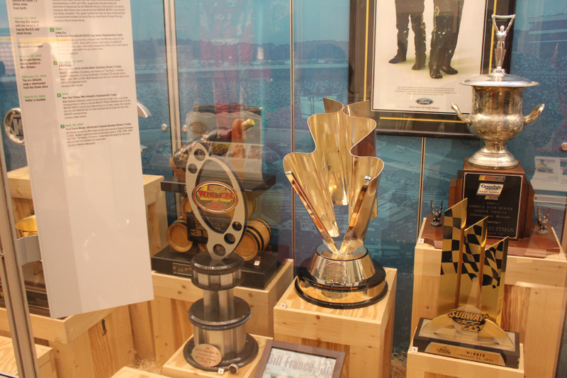 NASCAR Hall Of Fame - Early Trophies