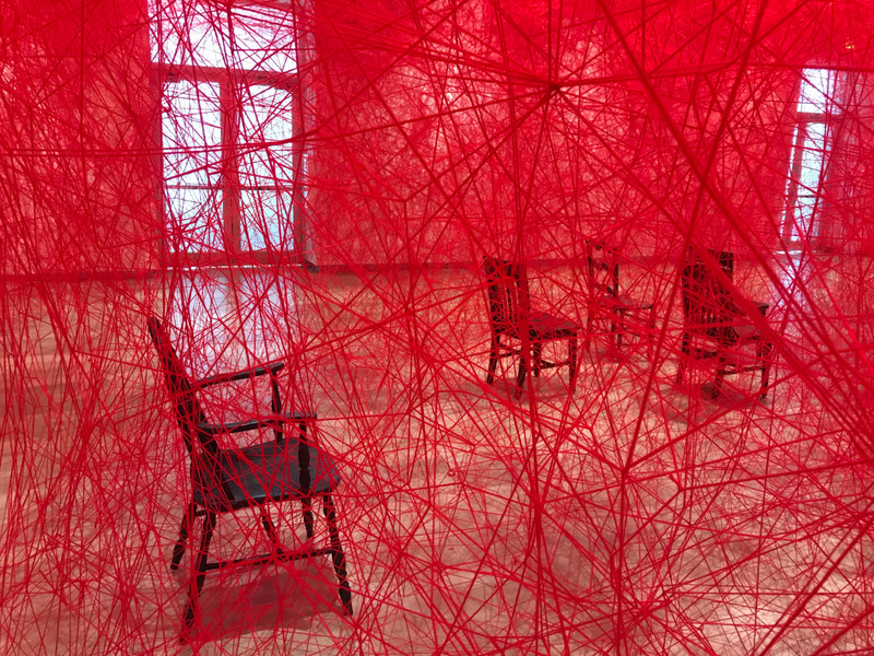 SCAD Art Museum - Infinity Lines - Chiharu Shiota