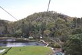 View from the chairlift at Cataract gorge.