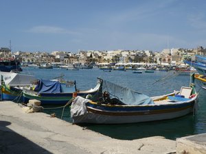 Malta, first stop wee fishing village 