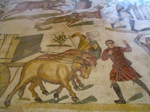 Villa Romana floor mosaic