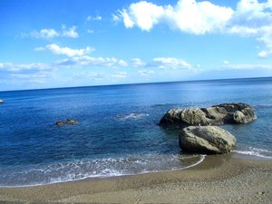 The beach at Naxos