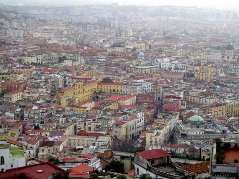 View of Napoli from Certosa di San Martino