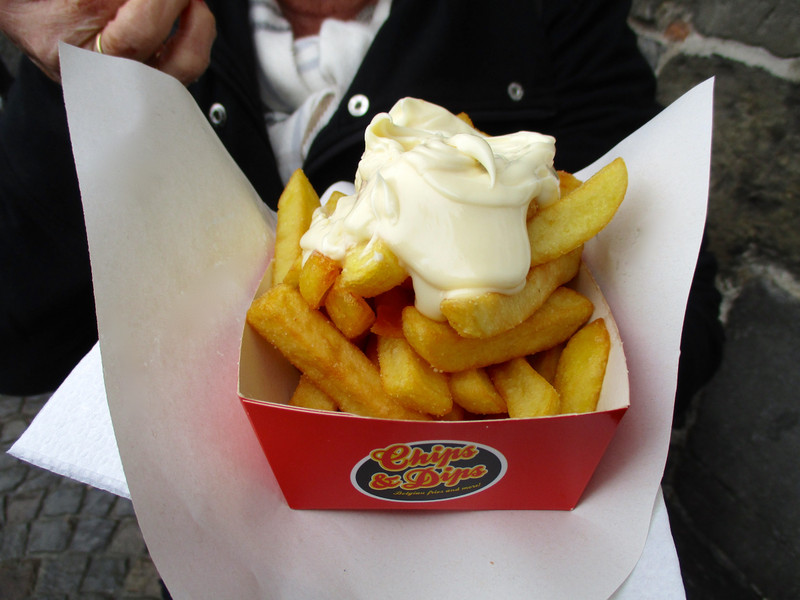 Belgian fries with mayo