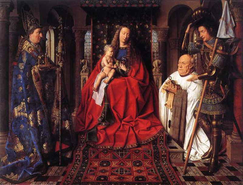 "The Madonna with Canon van der Paele"
