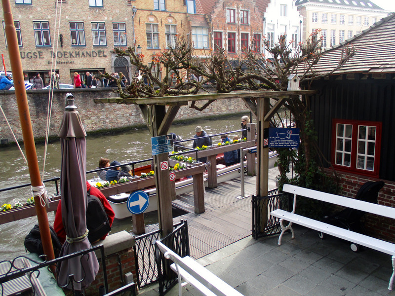 Canal boat station