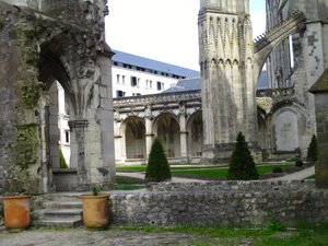 View of cloisters from outside