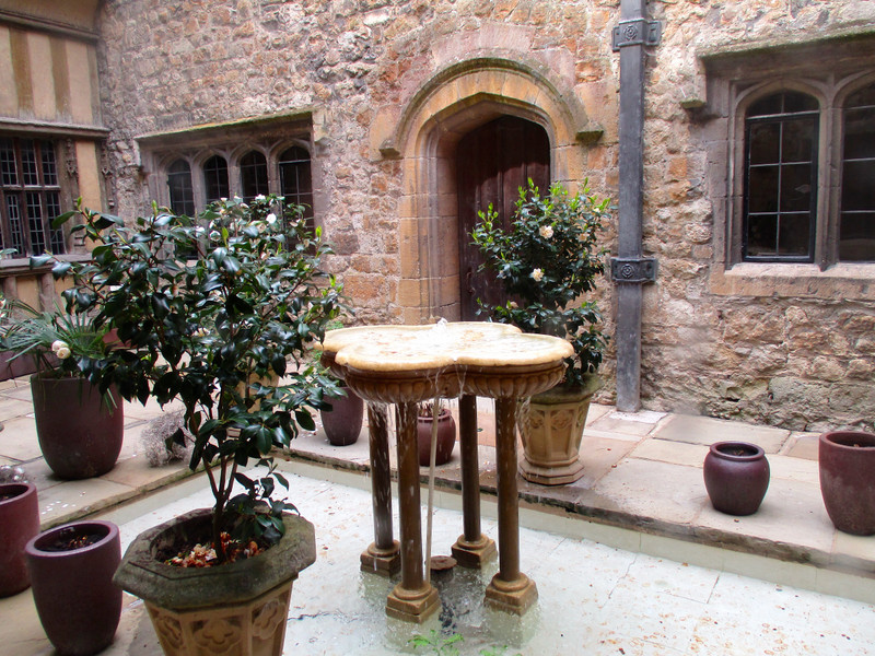 Interior courtyard view