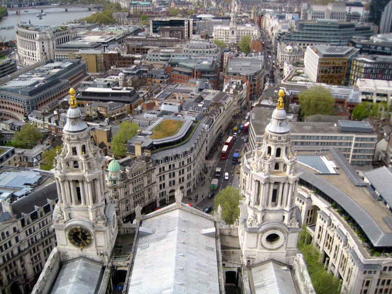 View from the dome of St. Paul's