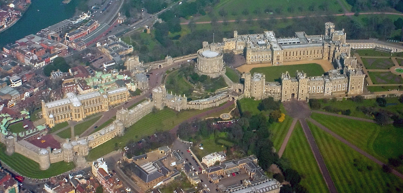Windsor Castle from the air
