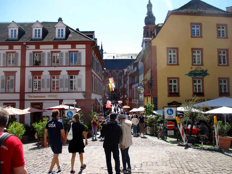 Street scene in the Altstadt