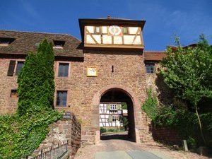 Entrance to old village