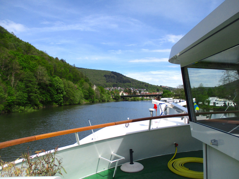 Scenic view on the Neckar