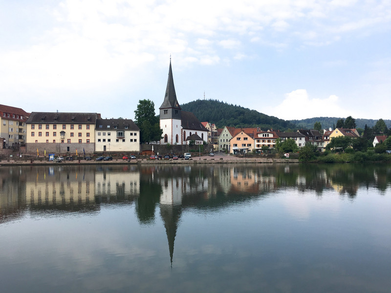 Neckargemünd on the Neckar River