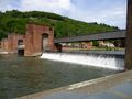Set of river locks close to Heidelberg