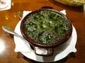 Snails in garlic and butter sauce