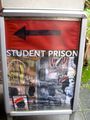 Sign to Student Prison rooms