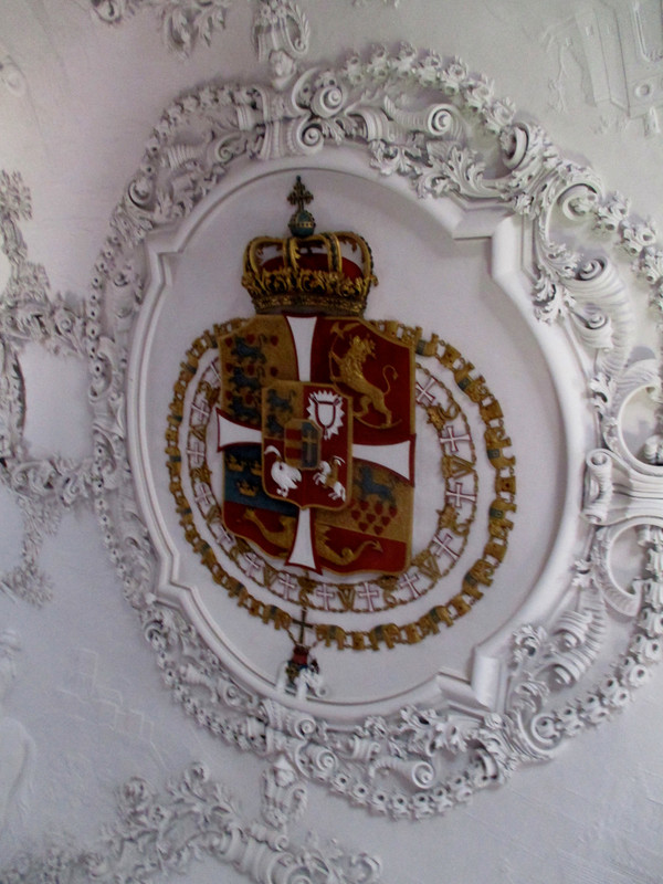 Danish coat of arms (ceiling detail)