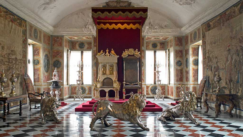 Rosenborg Castle interior