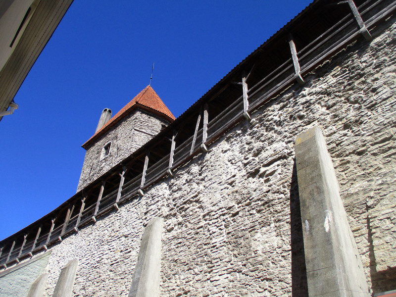 Remnant of Tallinn's defensive wall