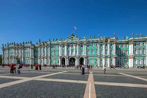 View of the Winter Palace from Palace Square