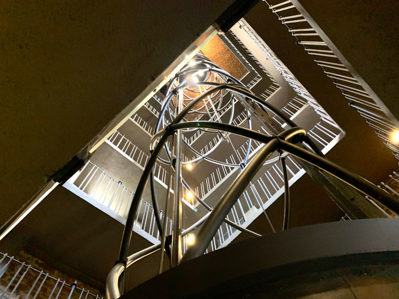 Tower elevator shaft