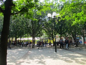 Park in Old Town Square
