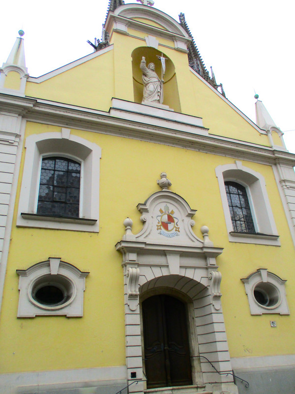 Facade of Sankt Johann Church 