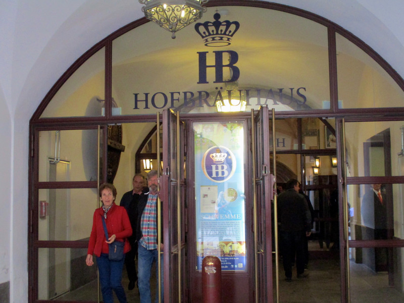 Entrance to Hofbräuhaus