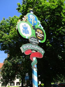 Entrance to the Hirschgarten