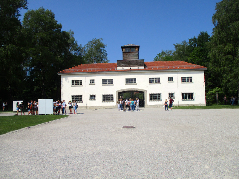 Main entry building and watch tower